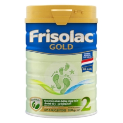 Sữa Frisolac Gold số 2 850g (6-12 tháng)