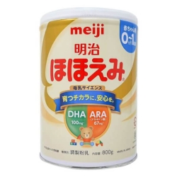 Sữa Meiji nội địa Hohoemi, 0 - 1 tuổi, 800G