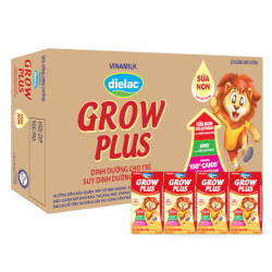 Thùng Sữa uống dinh dưỡng Dielac Grow Plus 110ml (Sữa Non) - 48 hộp